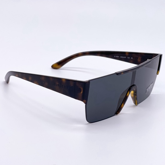 💯- NEW BURBERRY BE4291 3002/87 UNISEX SHIELD SUNGLASSES BURBERRY B 4291 - Picture 7 of 13